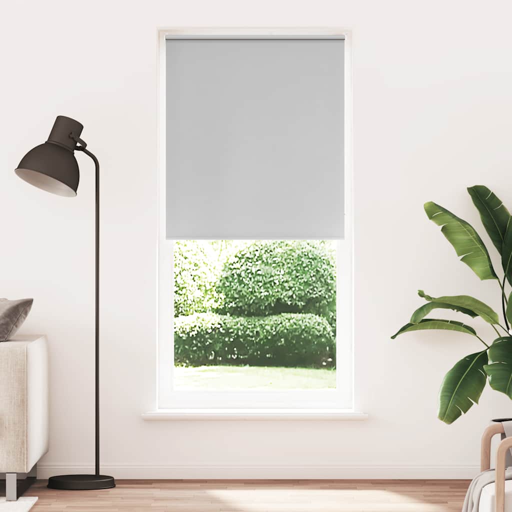 Verdunkelungsrollo 124,4 x 230 cm, Stoffbreite 120 cm, grau