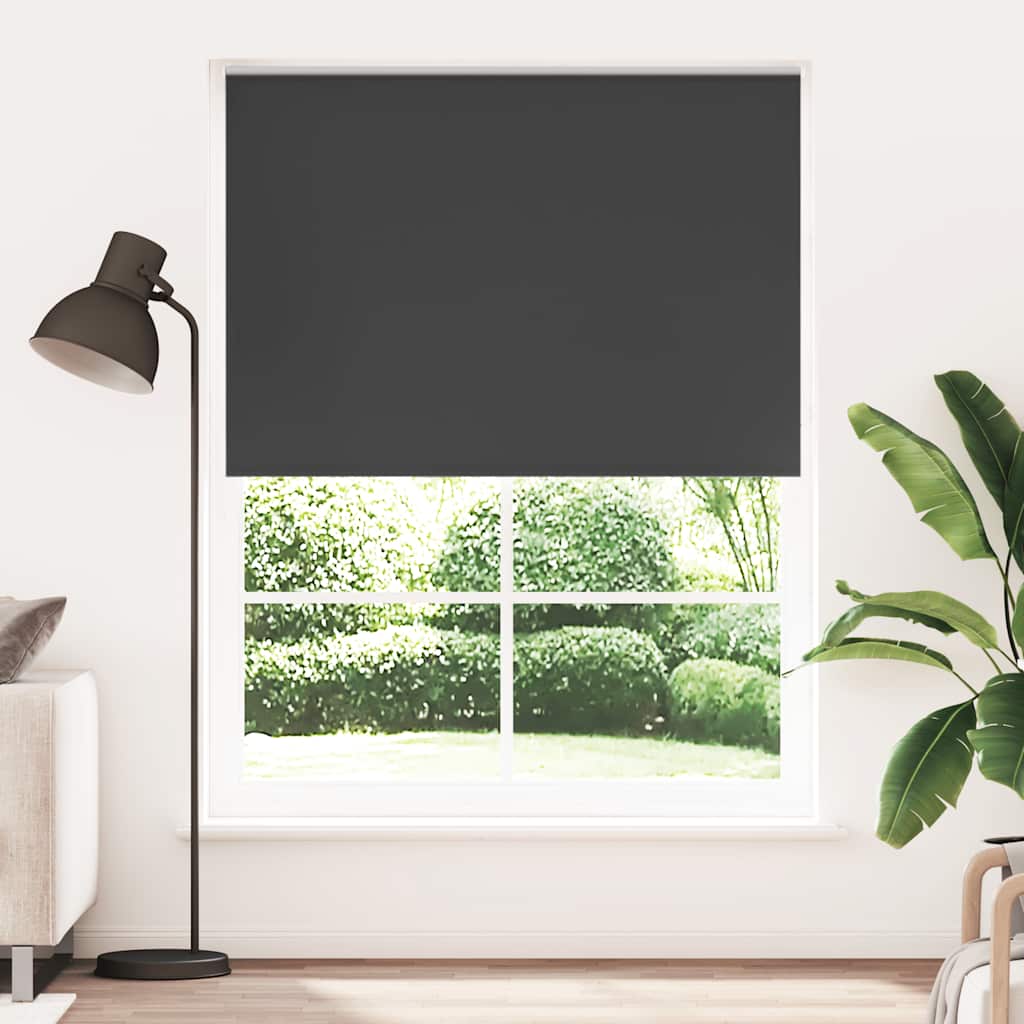 Verdunkelungsrollo 164,4 x 230 cm, Stoffbreite 160 cm, schwarz