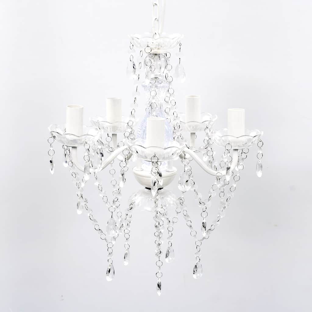 Kronleuchter 5-flammig Transparent