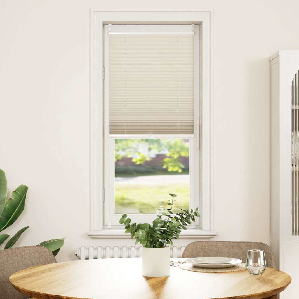 Plissee Faltrollo Rollo Plisseerollo 40x125cm Creme