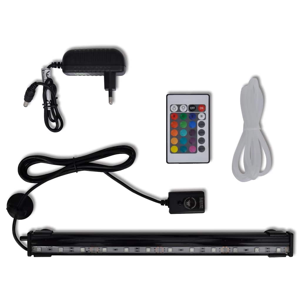 LED Aquarium Unterwasser-Leuchte Bubble Lampe RGB 32 cm