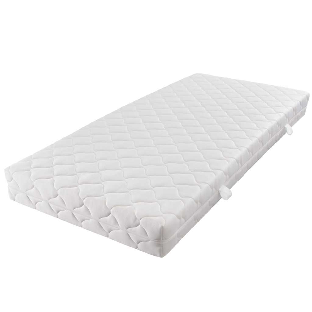 Matratze mit waschbarem Bezug 200×180×17 cm H3