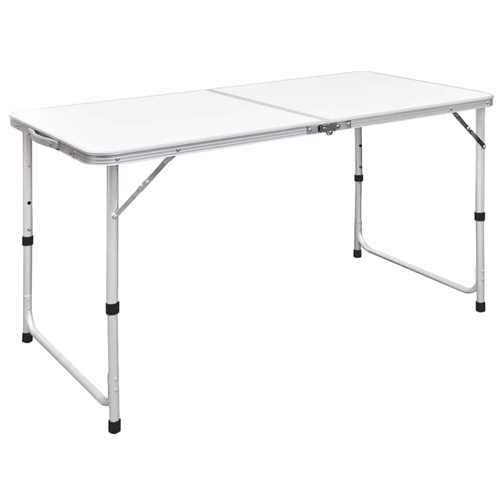 Campingtisch Klappbar Höhenverstellbar Aluminium 120x60 cm