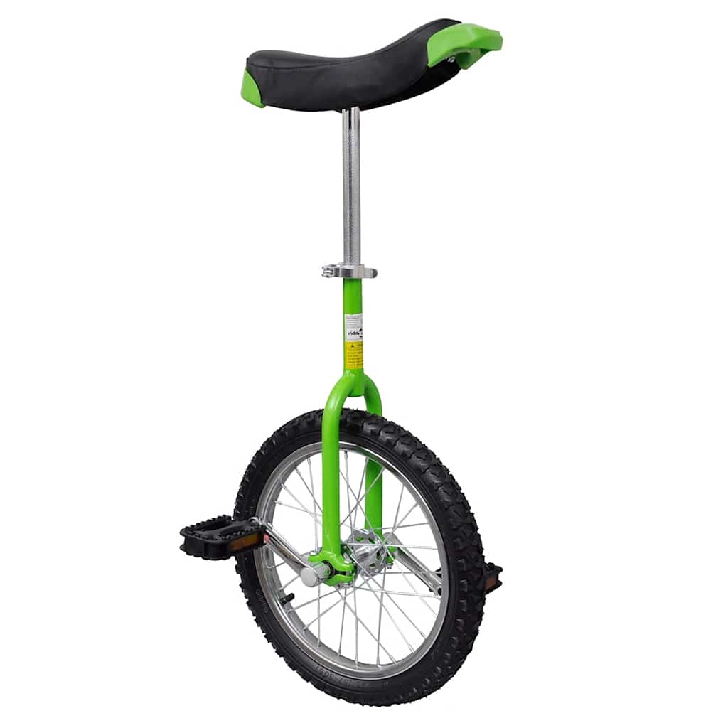 Einrad Verstellbar Grün 16 Zoll