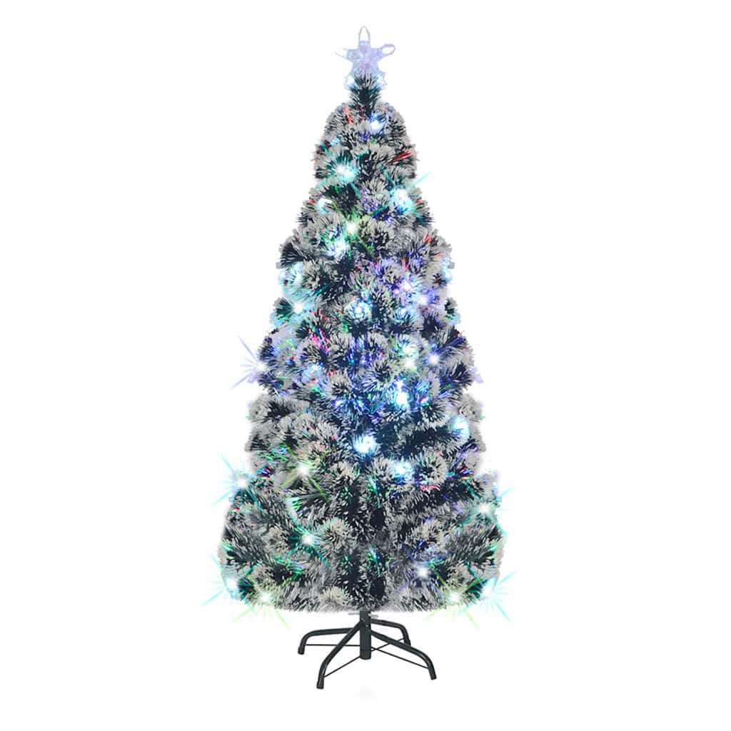 Vorbeleuchteter Weihnachtsbaum mit Ständer und LED, 180 cm