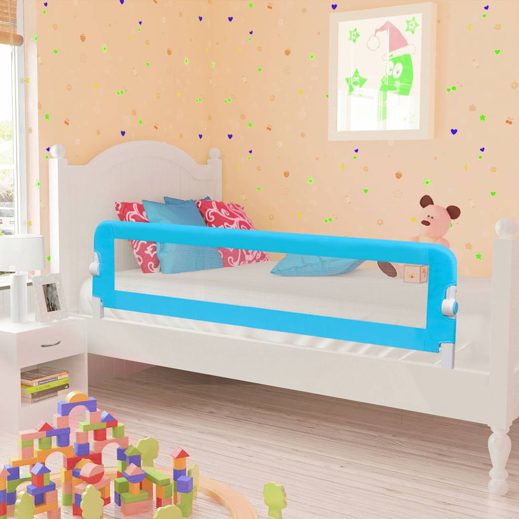 Kleinkind Sicherheit Bettgitter 150x42 cm Blau
