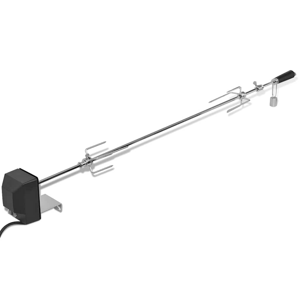 Rotisserie Grill mit Elektromotor Stahl 1200 mm