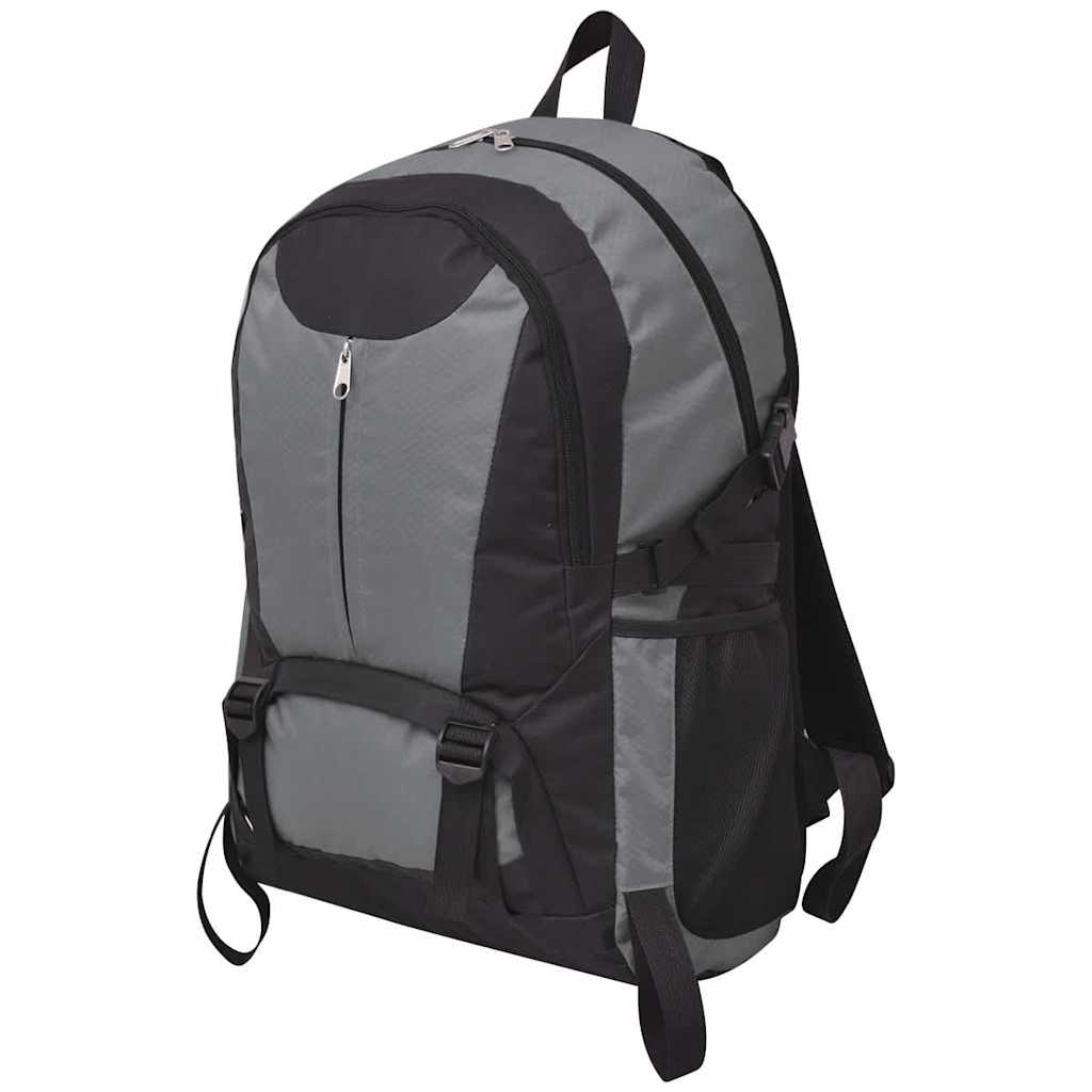 Wanderrucksack 40 L Schwarz und Grau