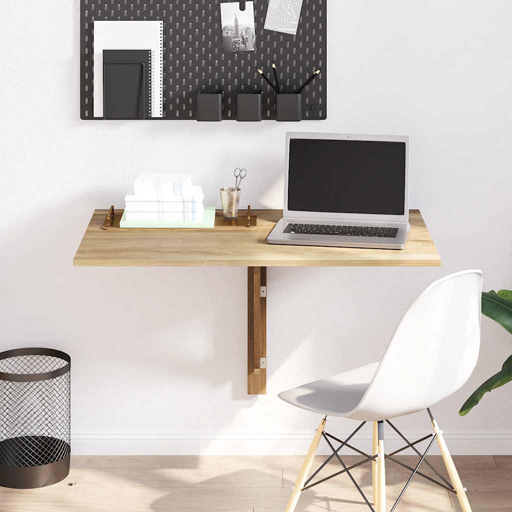 Wandklapptisch Eiche 100x60 cm
