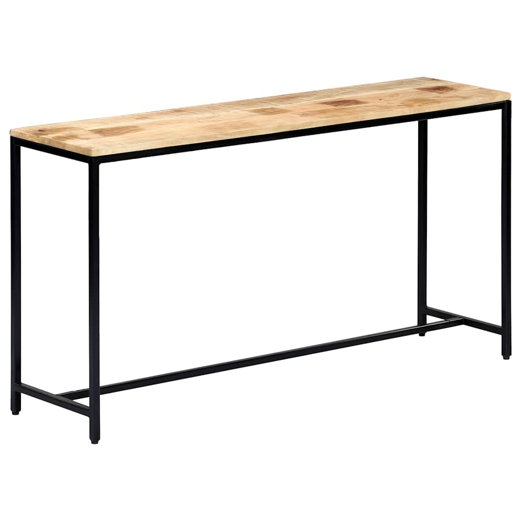 Konsolentisch 140 x 35 x 76 cm Massivholz Mango