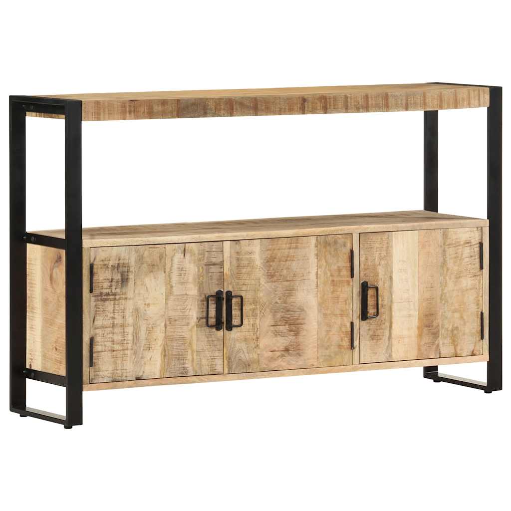 Beistellschrank 120x30x75 cm Massivholz Mango