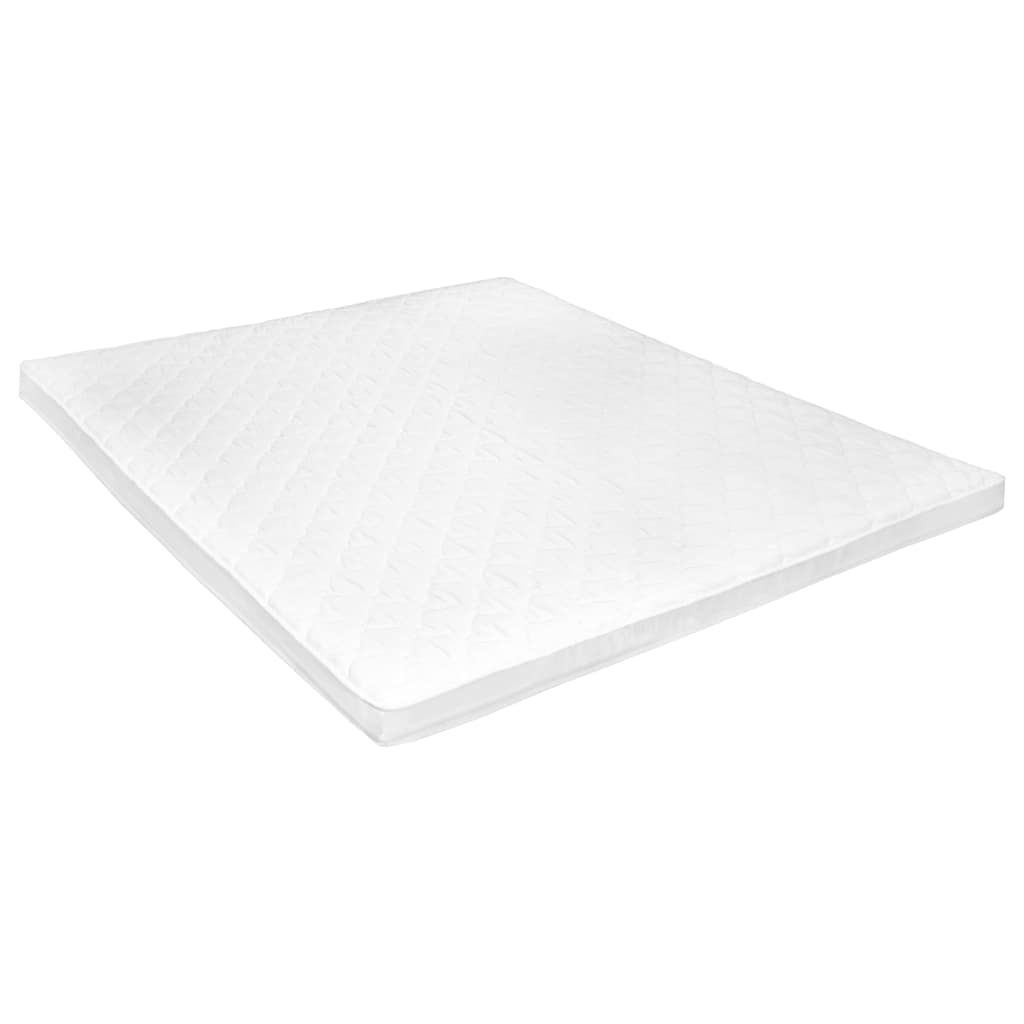 Matratzenauflage 160 x 200 cm Kaltschaum Ei-Profil 6 cm