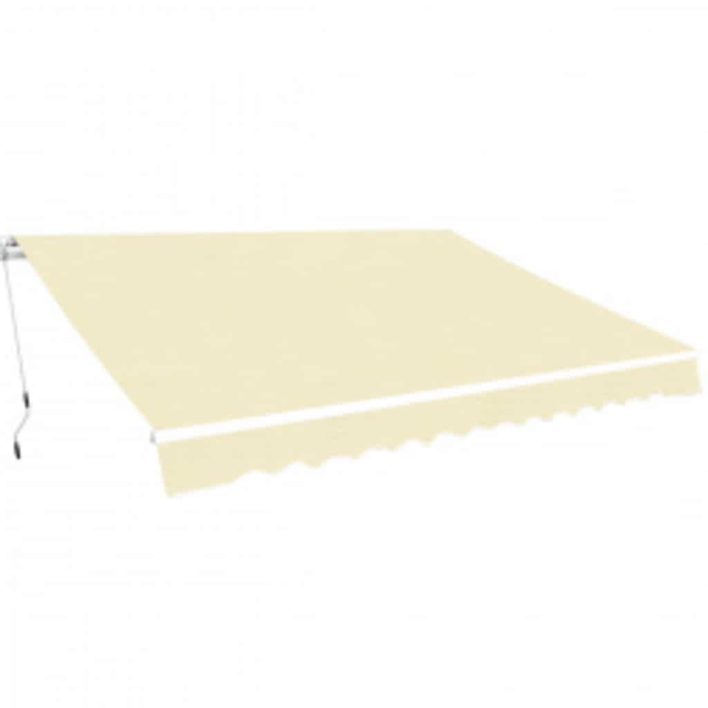 Gelenkarmmarkise 600 cm Cremeweiß