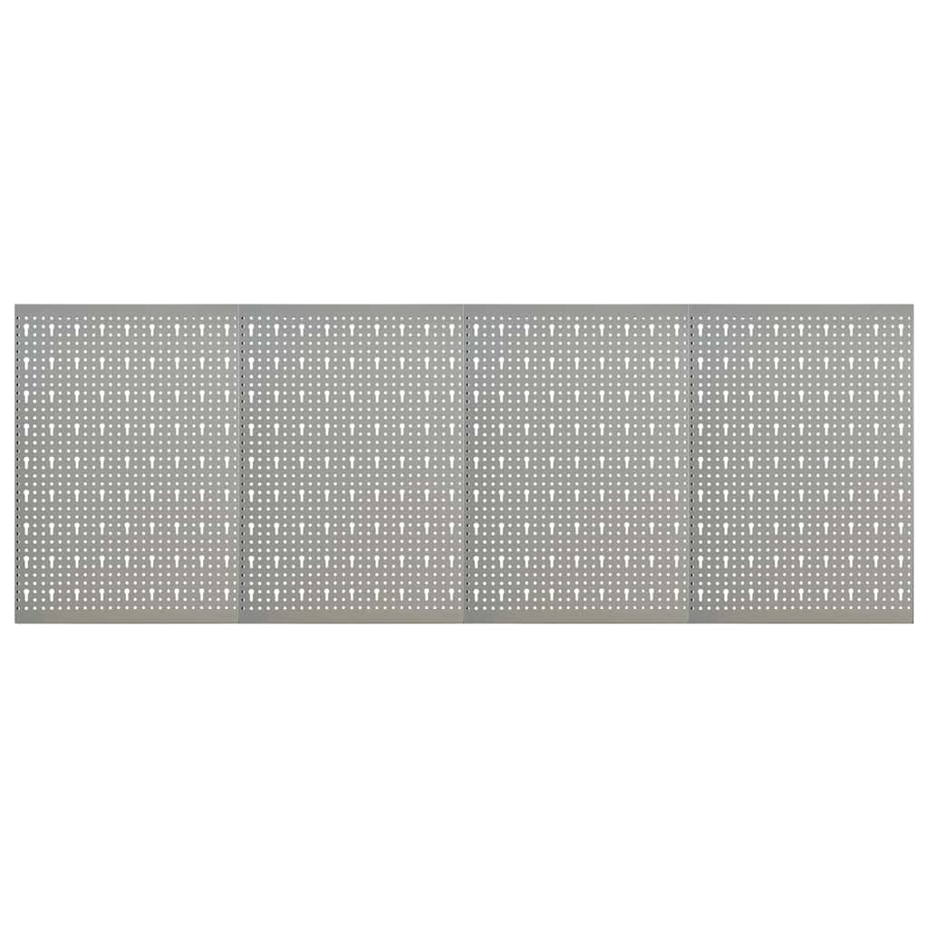Werkzeugwand 4 Stk. 40×58 cm Stahl