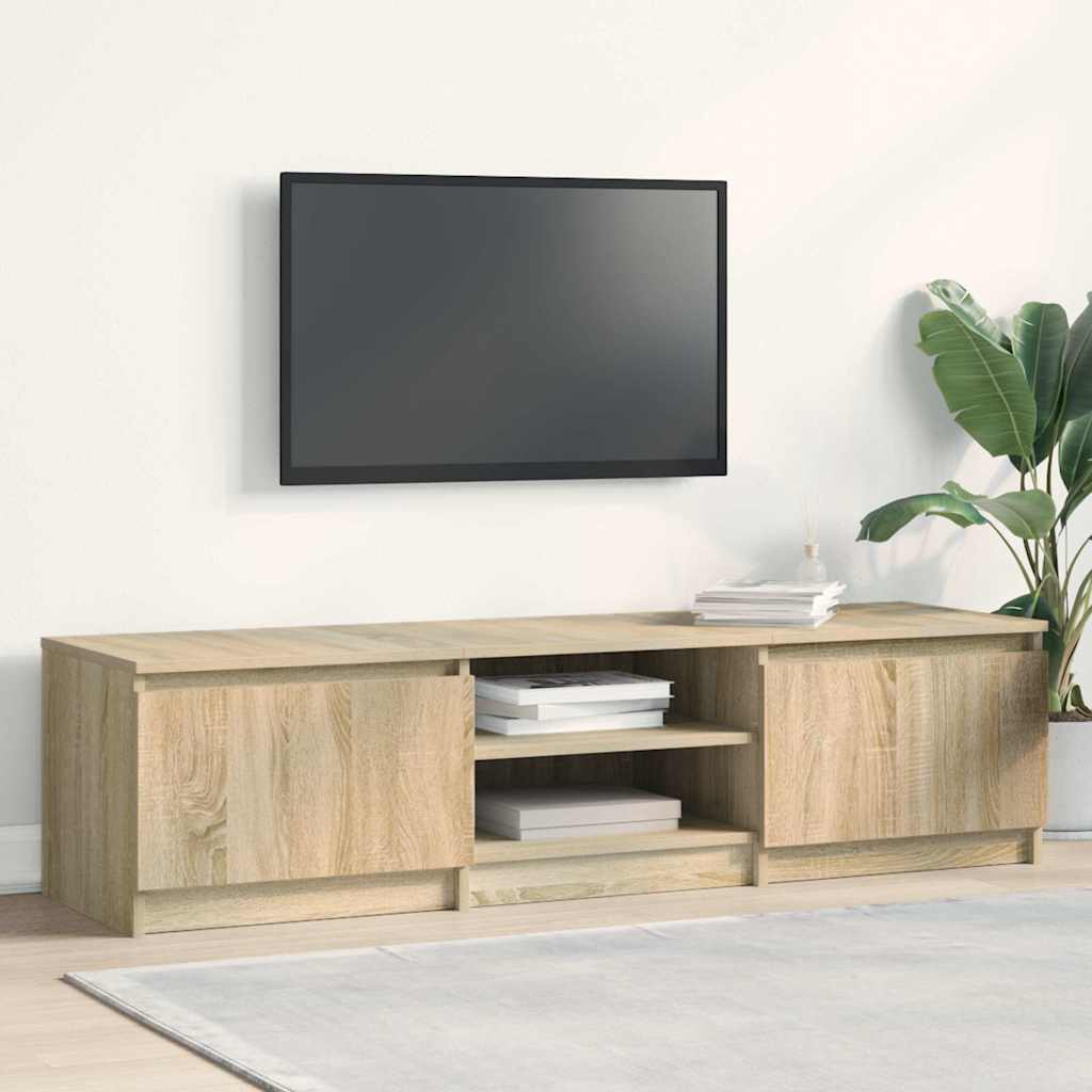 TV-Schrank Sonoma-Eiche 140x40x35,5 cm Holzwerkstoff