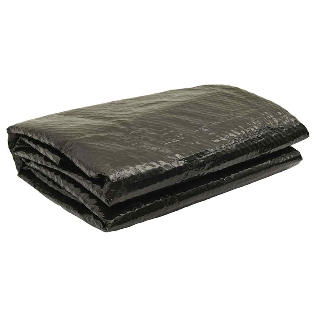 Poolabdeckung Schwarz 455 cm PE