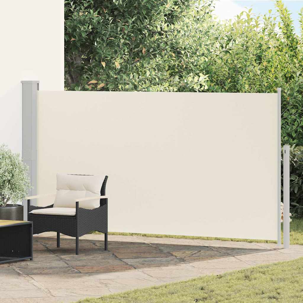Ausziehbare Seitenmarkise 170×300 cm Creme