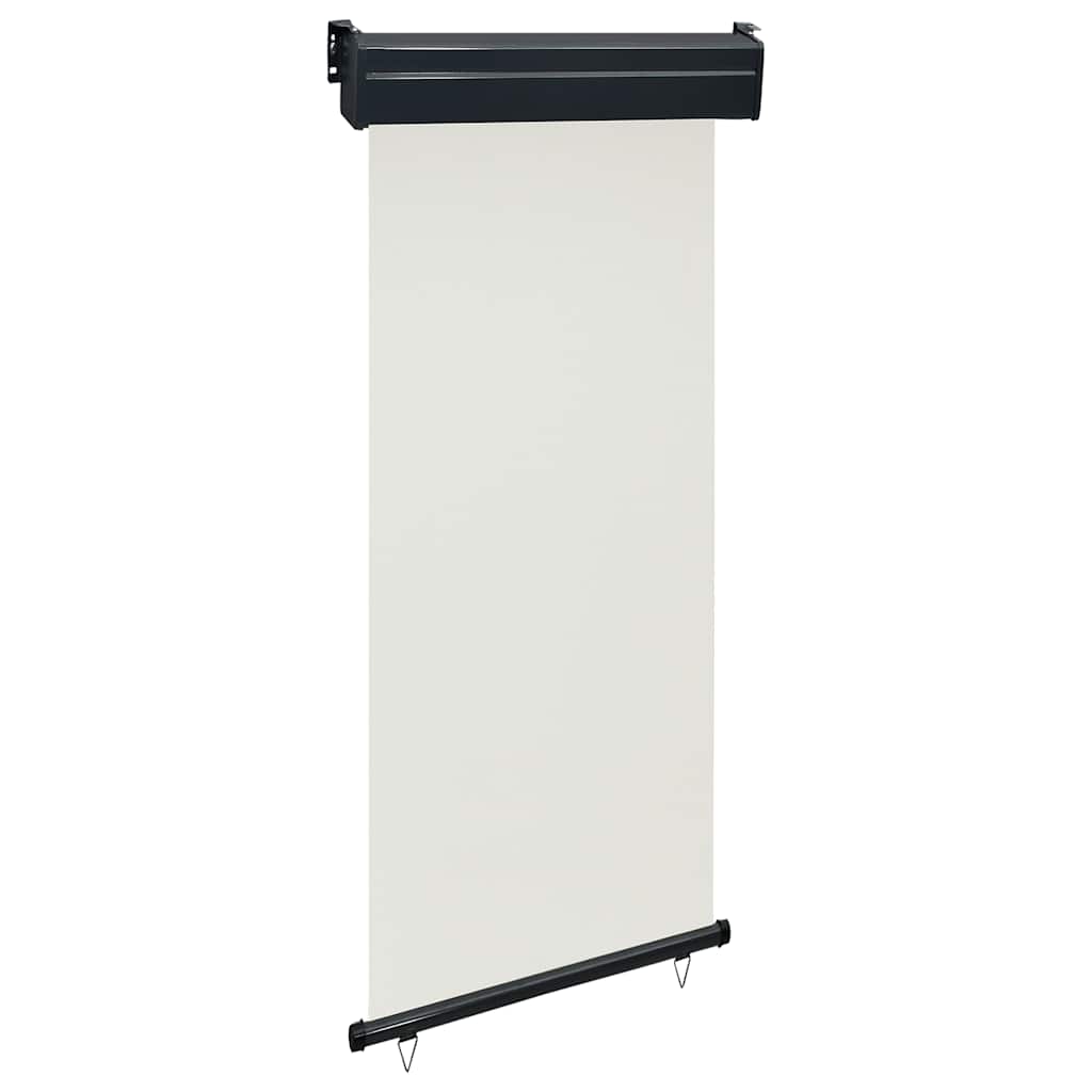 Balkon-Seitenmarkise 85x250 cm Creme