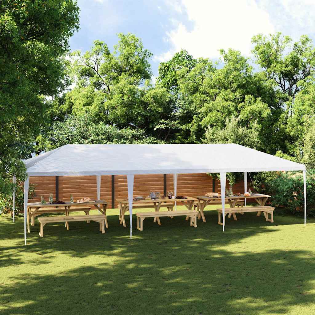 Partyzelt 4 x 9 m Weiß