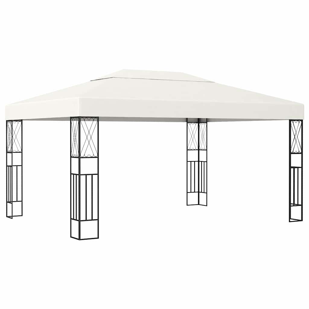 Pavillon 3×4 m Creme Stoff