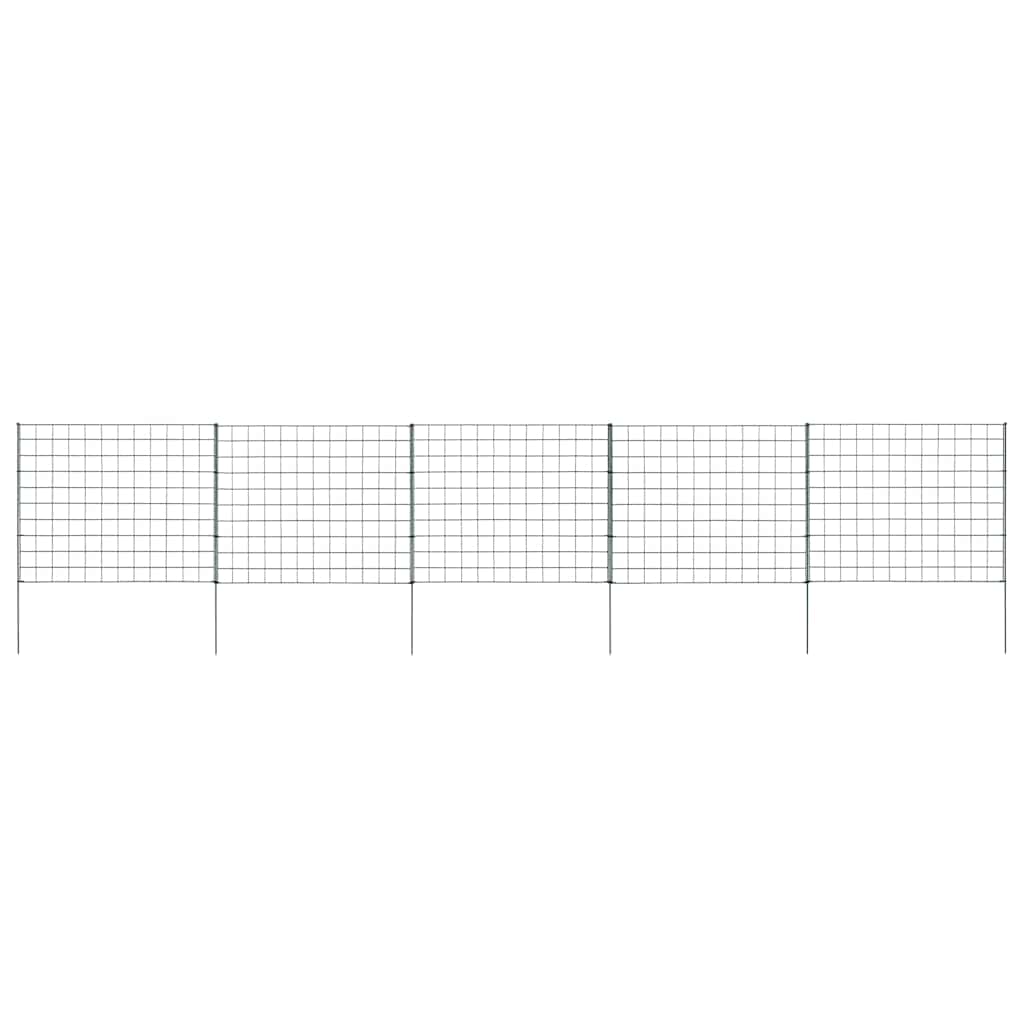 Gartenzaun Set 77,5x64 cm Grün