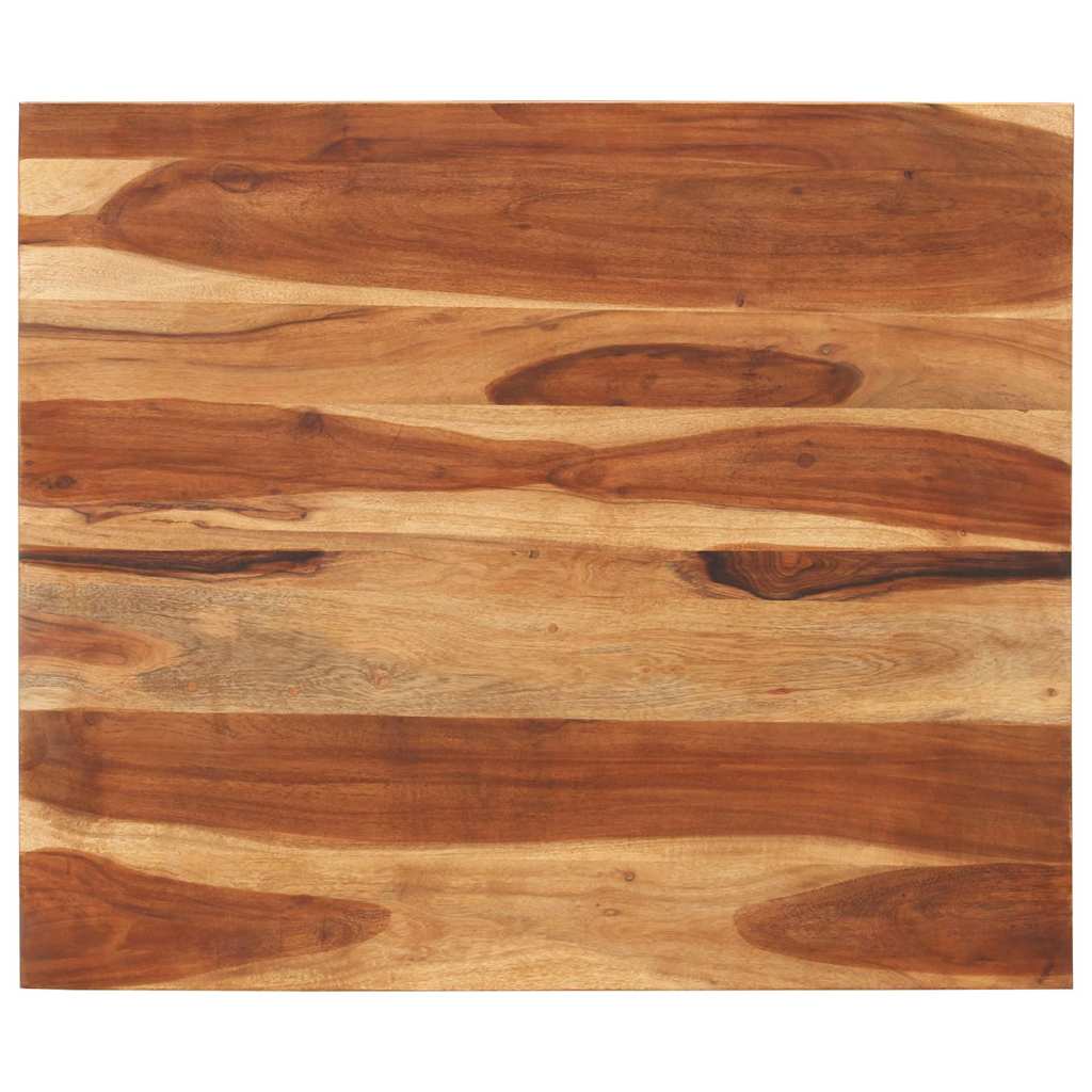 Tischplatte Massivholz Akazie 25-27 mm 70x80 cm