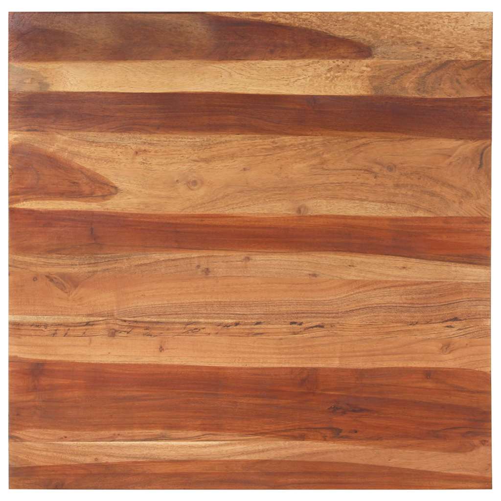 Tischplatte Massivholz Akazie 25-27 mm 80x80 cm