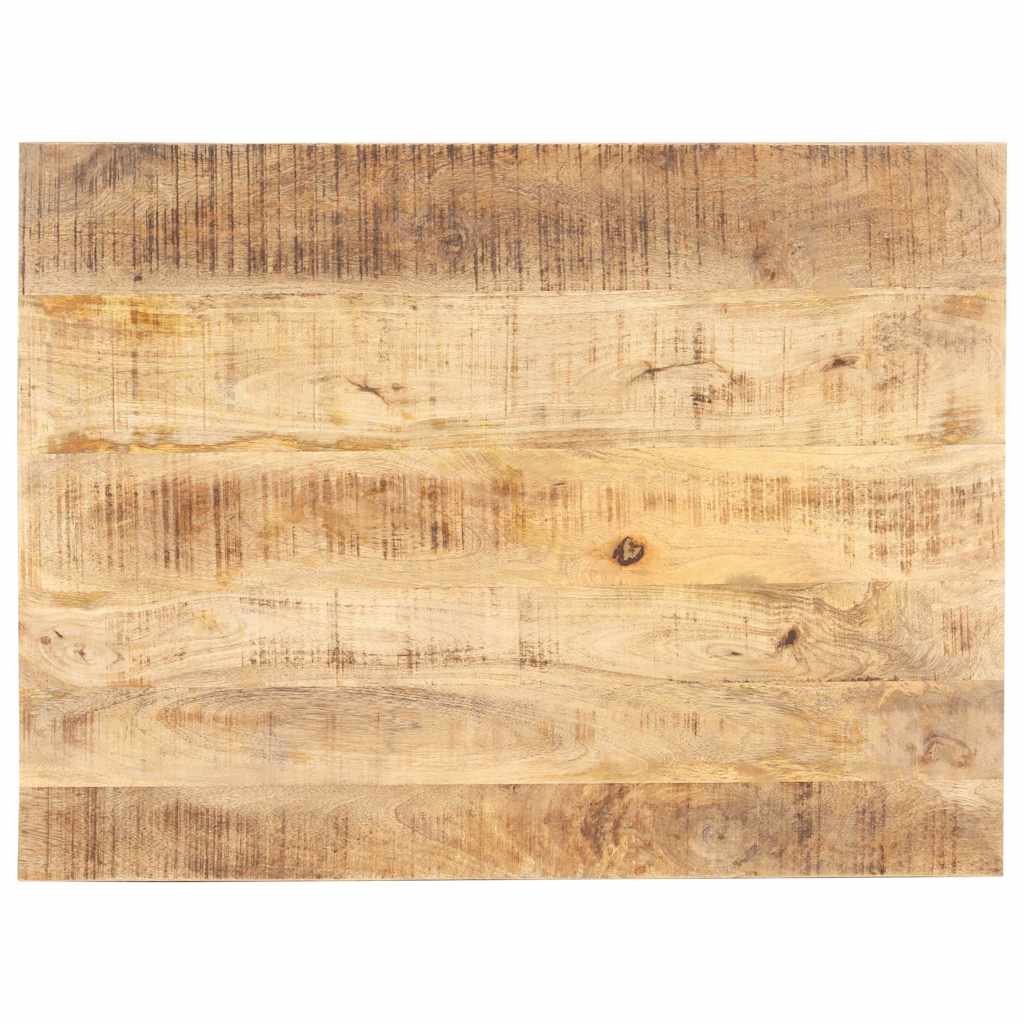 Tischplatte Massivholz Mango 15-16 mm 90x60 cm