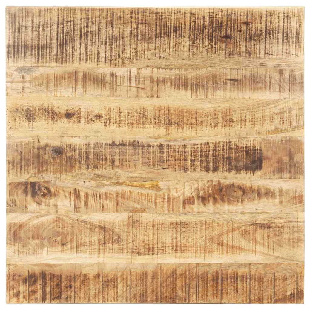 Tischplatte Massivholz Mango 25-27 mm 70x70 cm