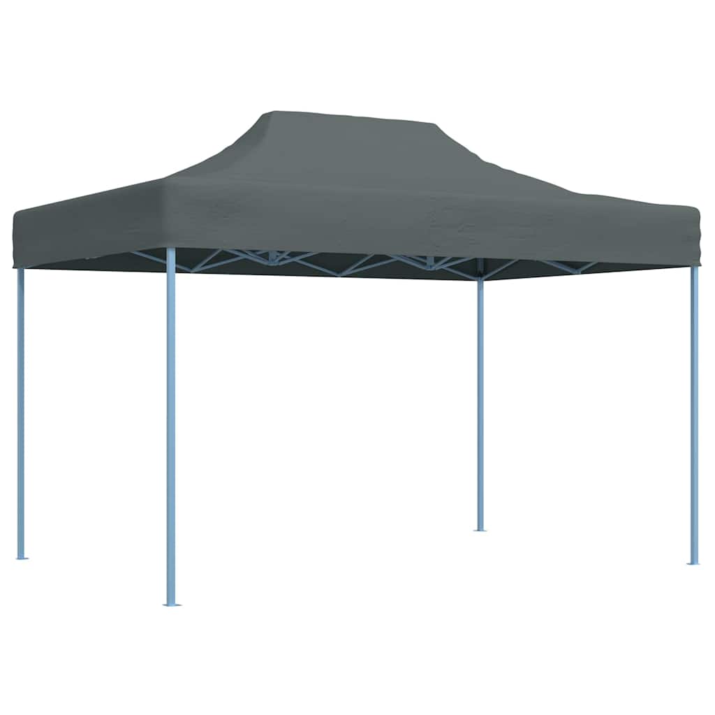 Profi-Partyzelt Faltbar 3×4 m Stahl Anthrazit