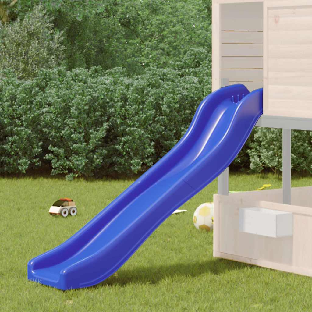 Kinderrutsche Blau 175x38x23 cm Polypropylen