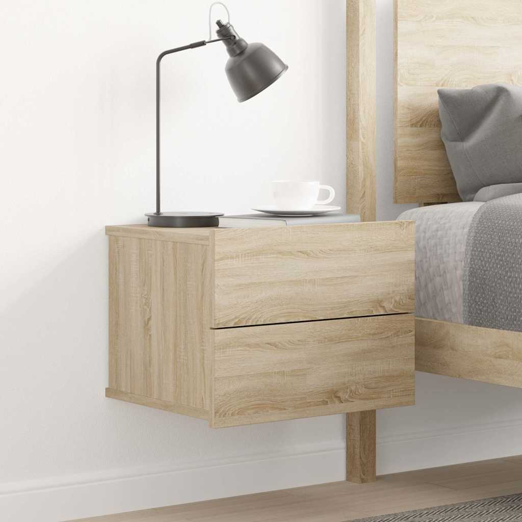 Nachttisch Sonoma-Eiche 40x30x30 cm Holzwerkstoff