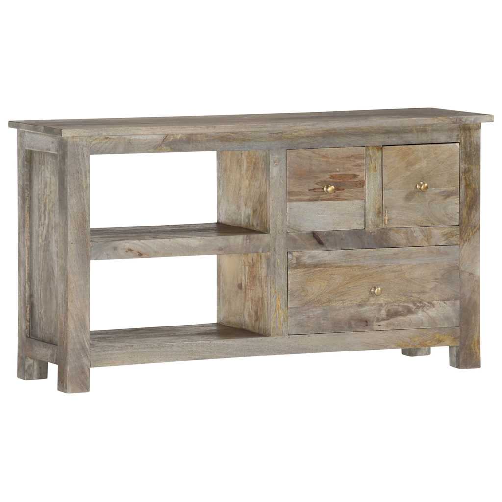 TV-Schrank 100x30x55 cm Massivholz Mango