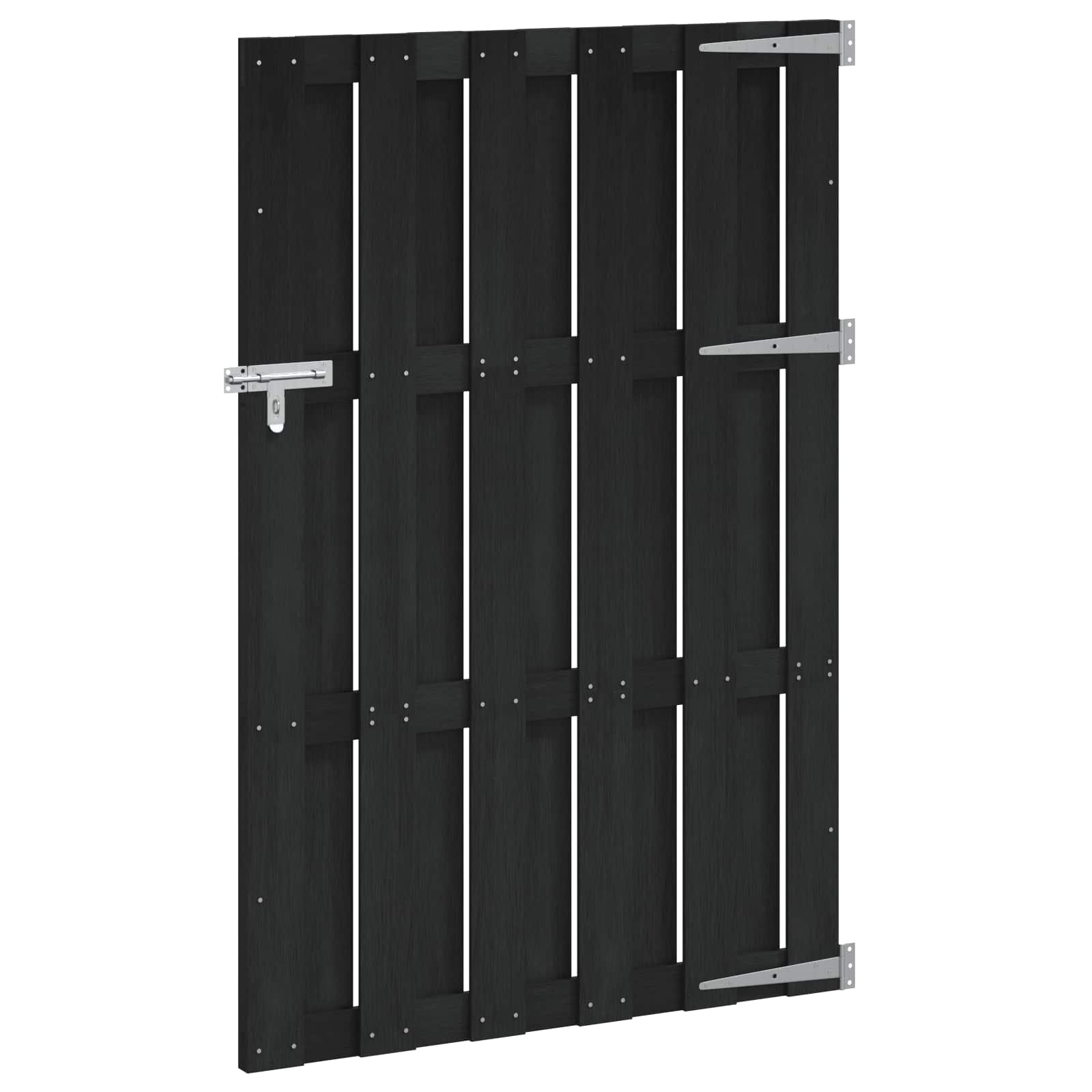 Gartentor WPC 100 x 150 cm Grau