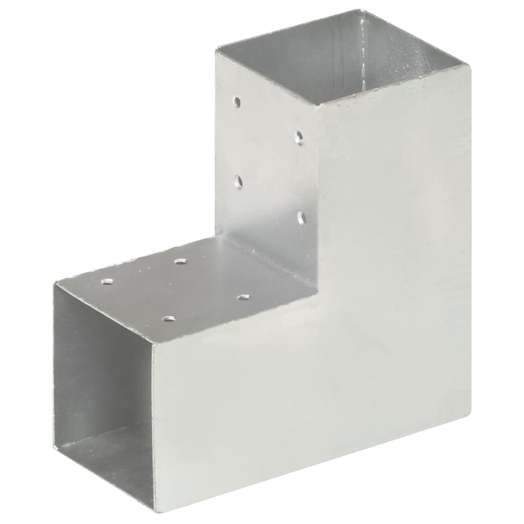 Pfostenverbinder L-Form Verzinktes Metall 91 x 91 mm