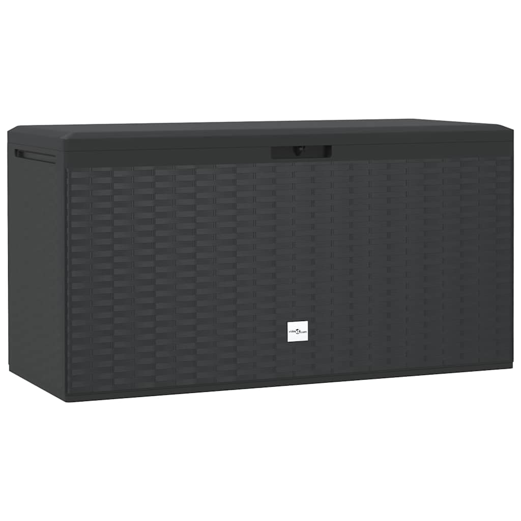 Gartenbox Anthrazit 114x47x60 cm