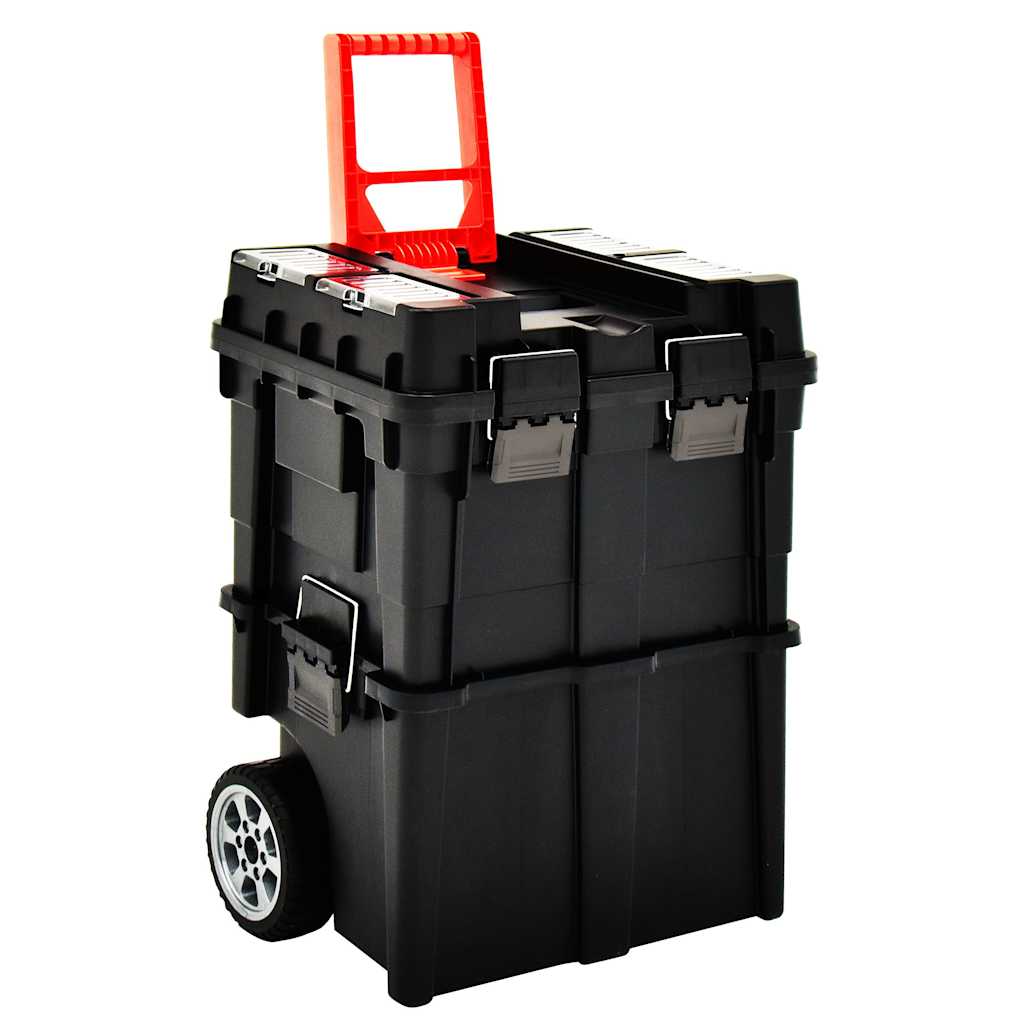 Werkzeug-Organizer Trolley mit Griff 45x36x90 cm