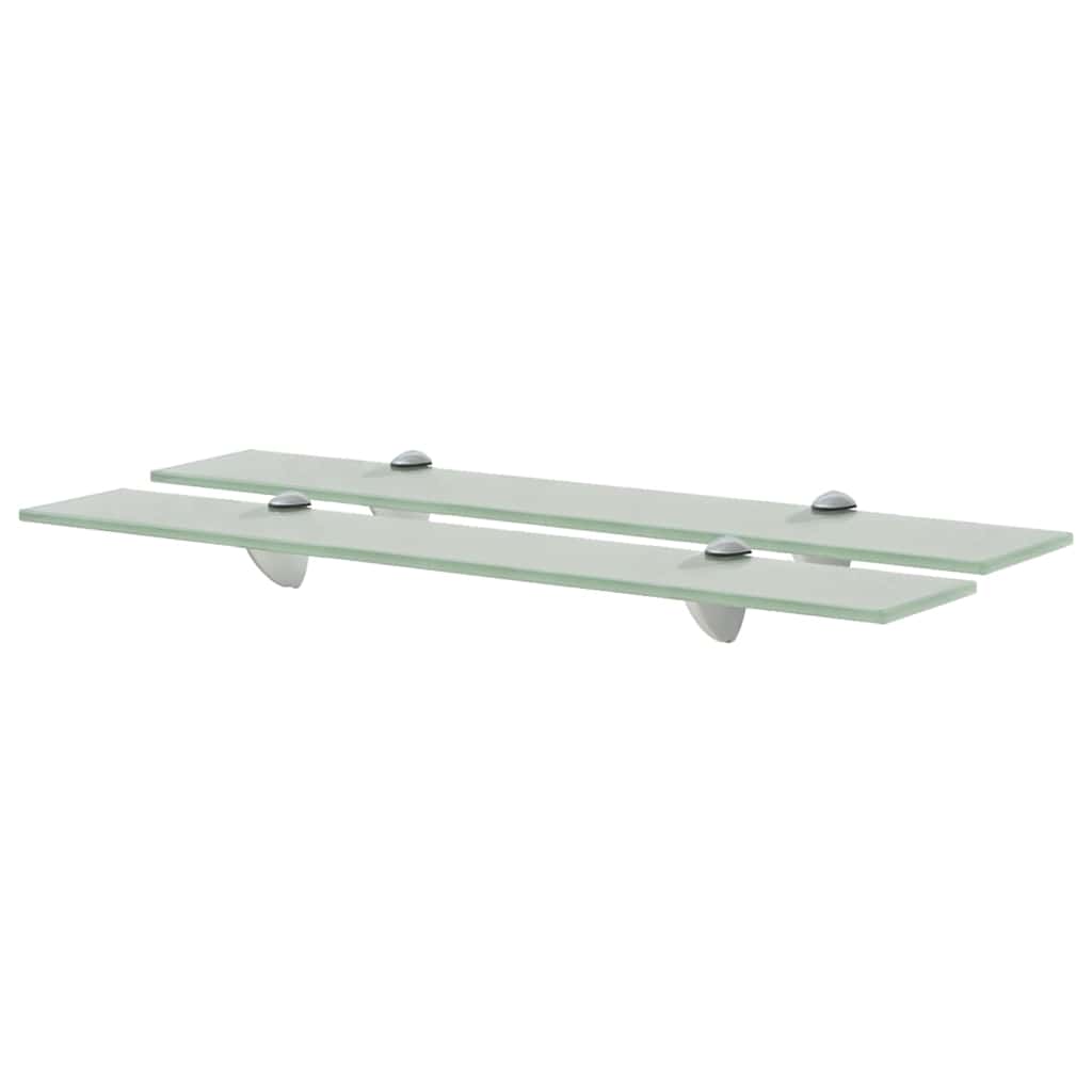 Schweberegale 2 Stk. Glas 60x10 cm 8 mm