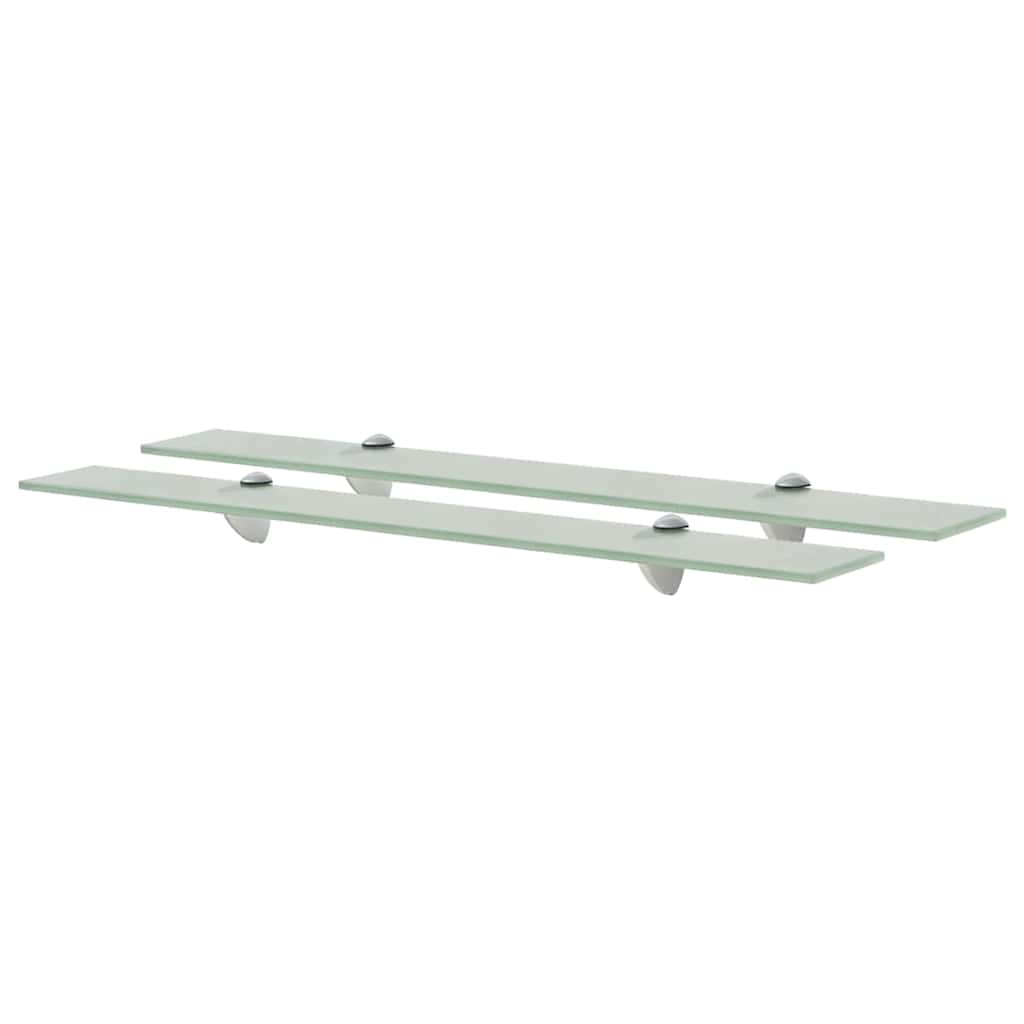 Schweberegale 2 Stk. Glas 70x20 cm 8 mm