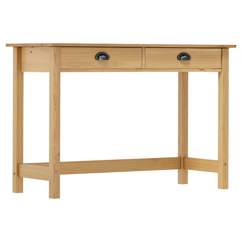 Konsolentisch Hill mit 2 Schubladen 110×45×74 cm Kiefernholz