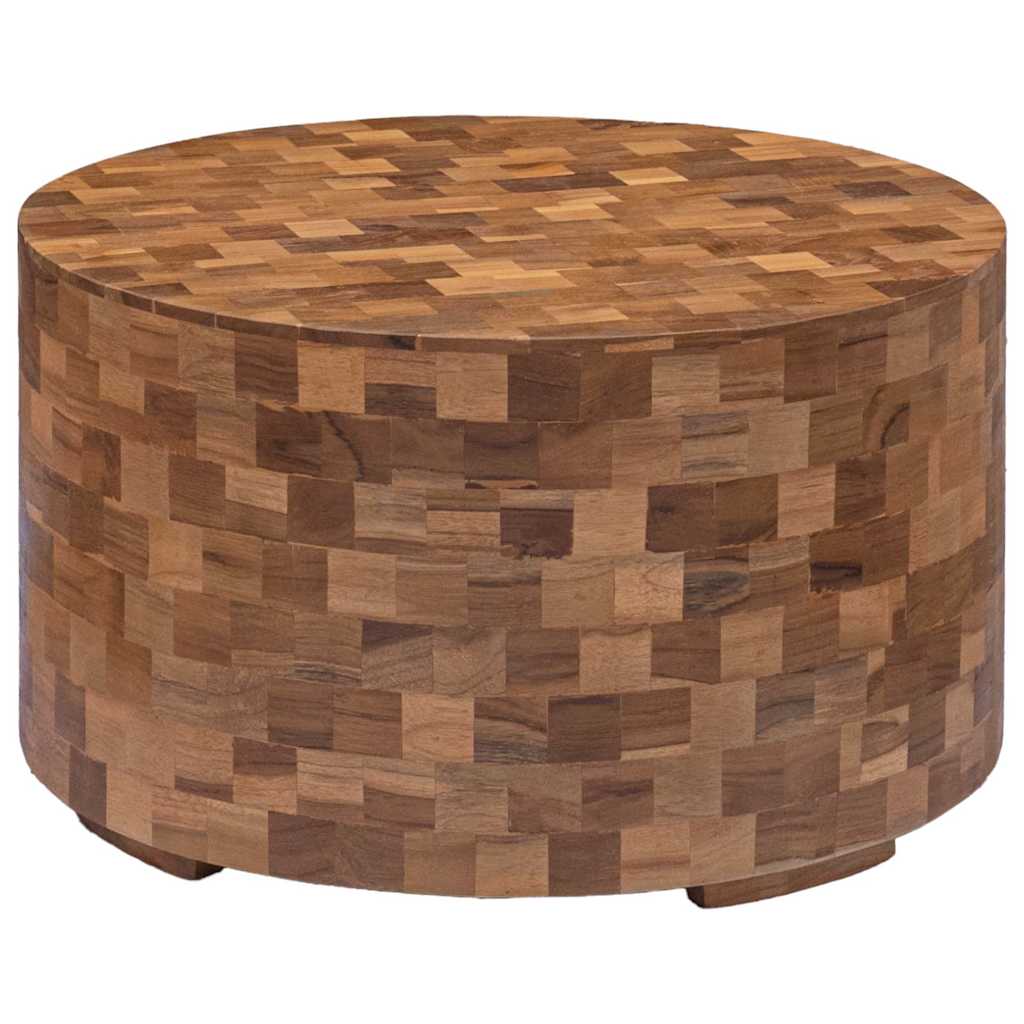Couchtisch 60x60x35 cm Teak Massivholz
