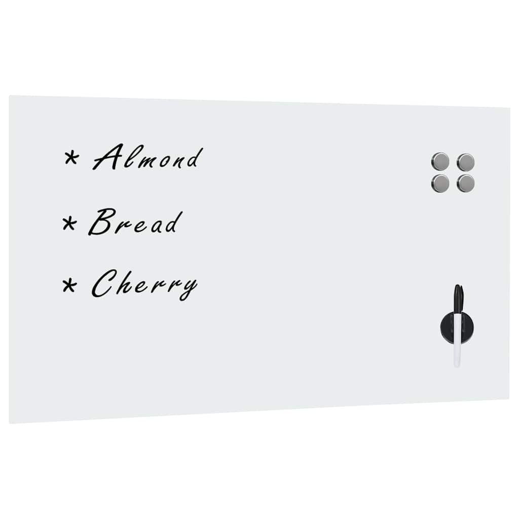 Magnettafel Wandmontage Glas 120x60 cm