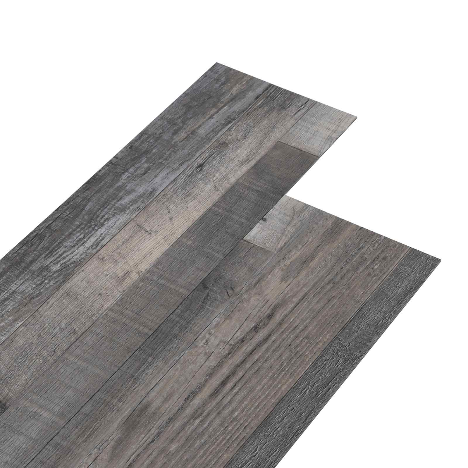 Selbstklebende Bodenbelagsdiele Industrielles Holz 4,46 m²