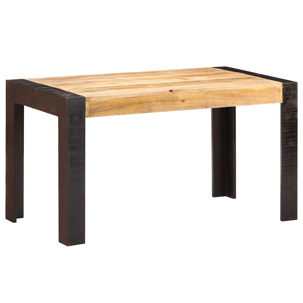 Esstisch 140x70x76 cm Raues Mango-Massivholz