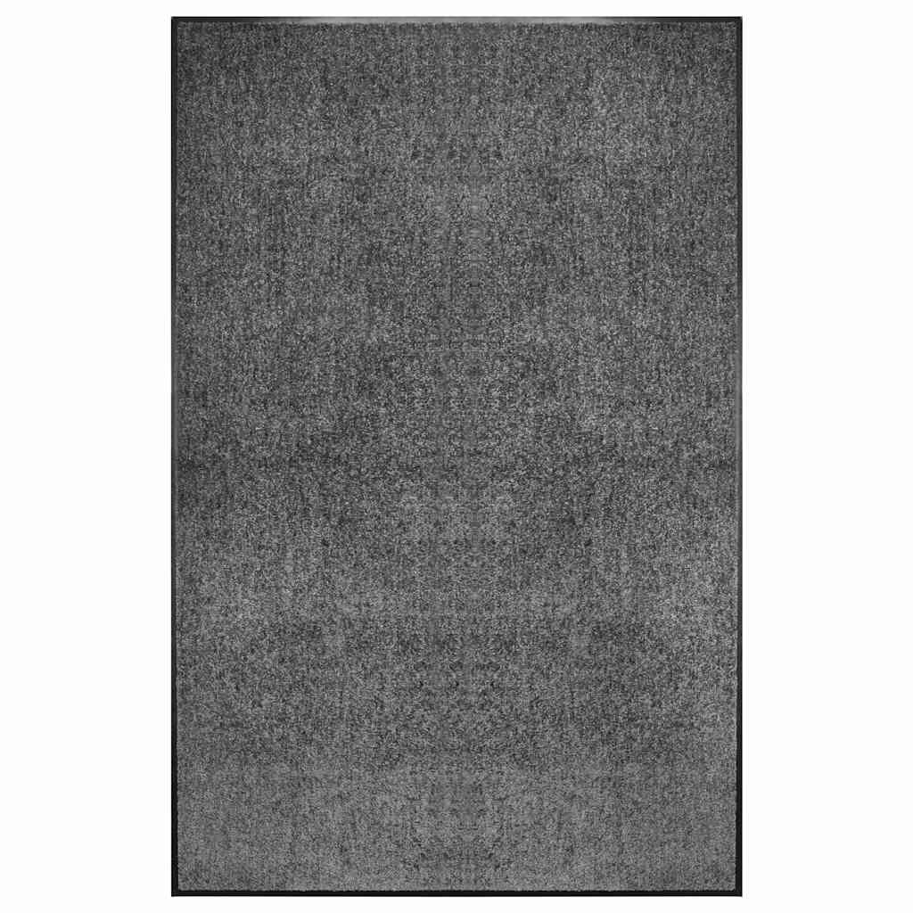 Fußmatte Waschbar Anthrazit 120x180 cm