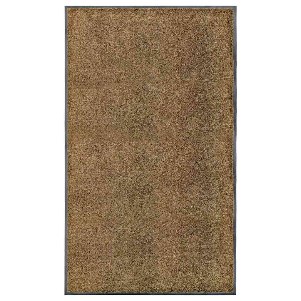 Fußmatte Waschbar Braun 90x150 cm