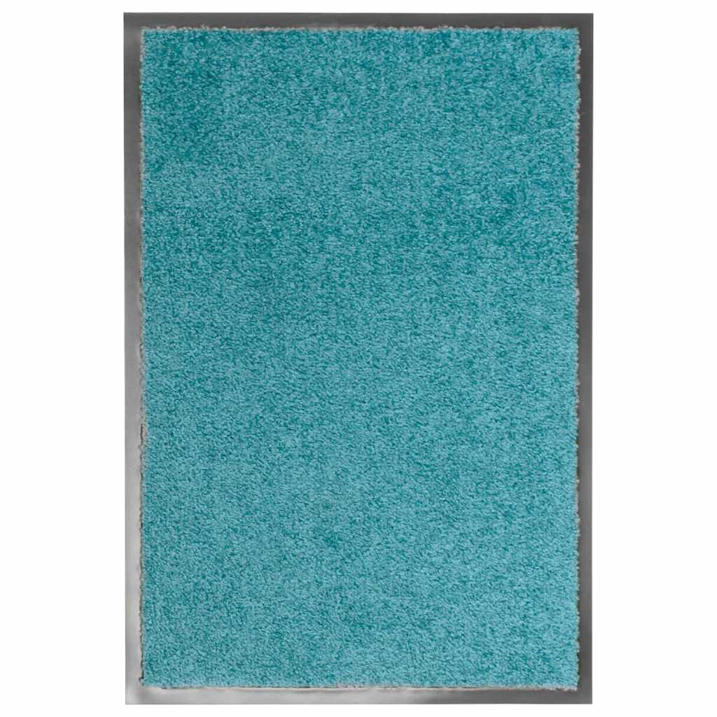 Fußmatte Waschbar Cyan 40x60 cm