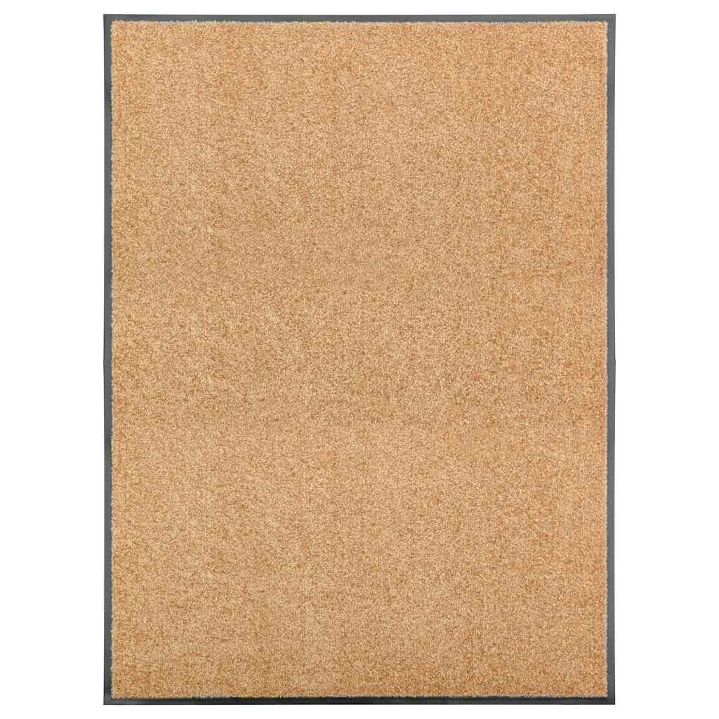 Fußmatte Waschbar Creme 90x120 cm