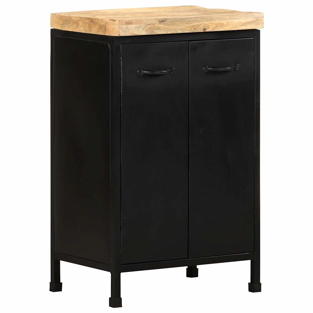 Sideboard 47x35x76 cm Raues Mangoholz