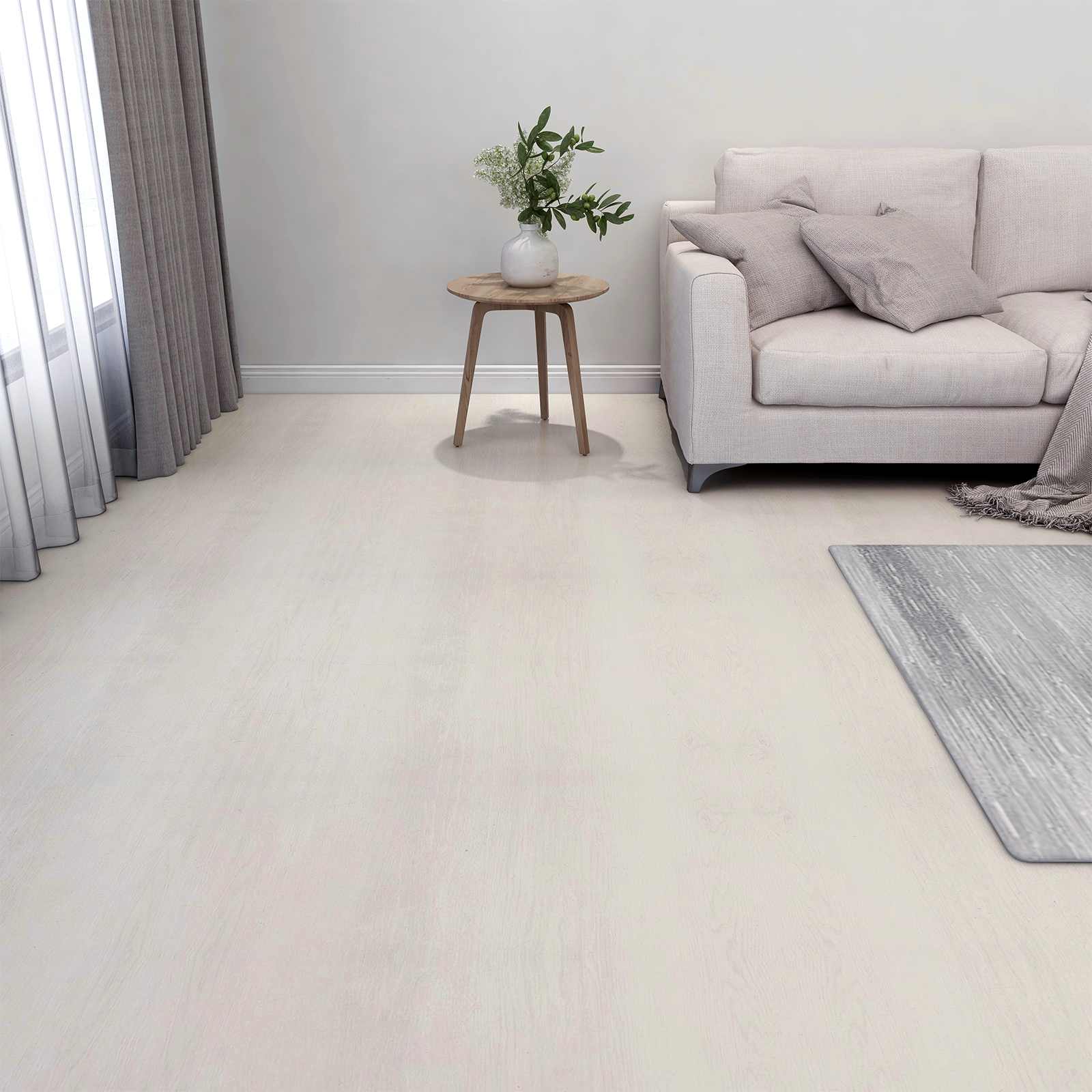 Bodenplanken Hellbeige 5,11 m² 55 Stk. PVC